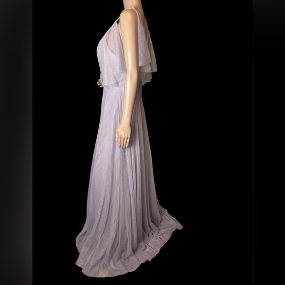 Jenny Yoo Collection Aeryn Maxi Dress Event Elegant Fairy Women Size 16 EUC - Picture 2 of 12